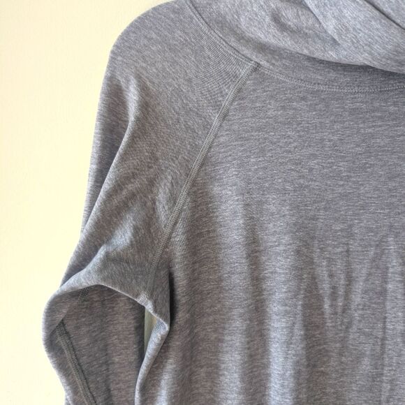 Lululemon Make A Move Long Sleeve Heathered Battleship Size 4 - Picture 7 of 9